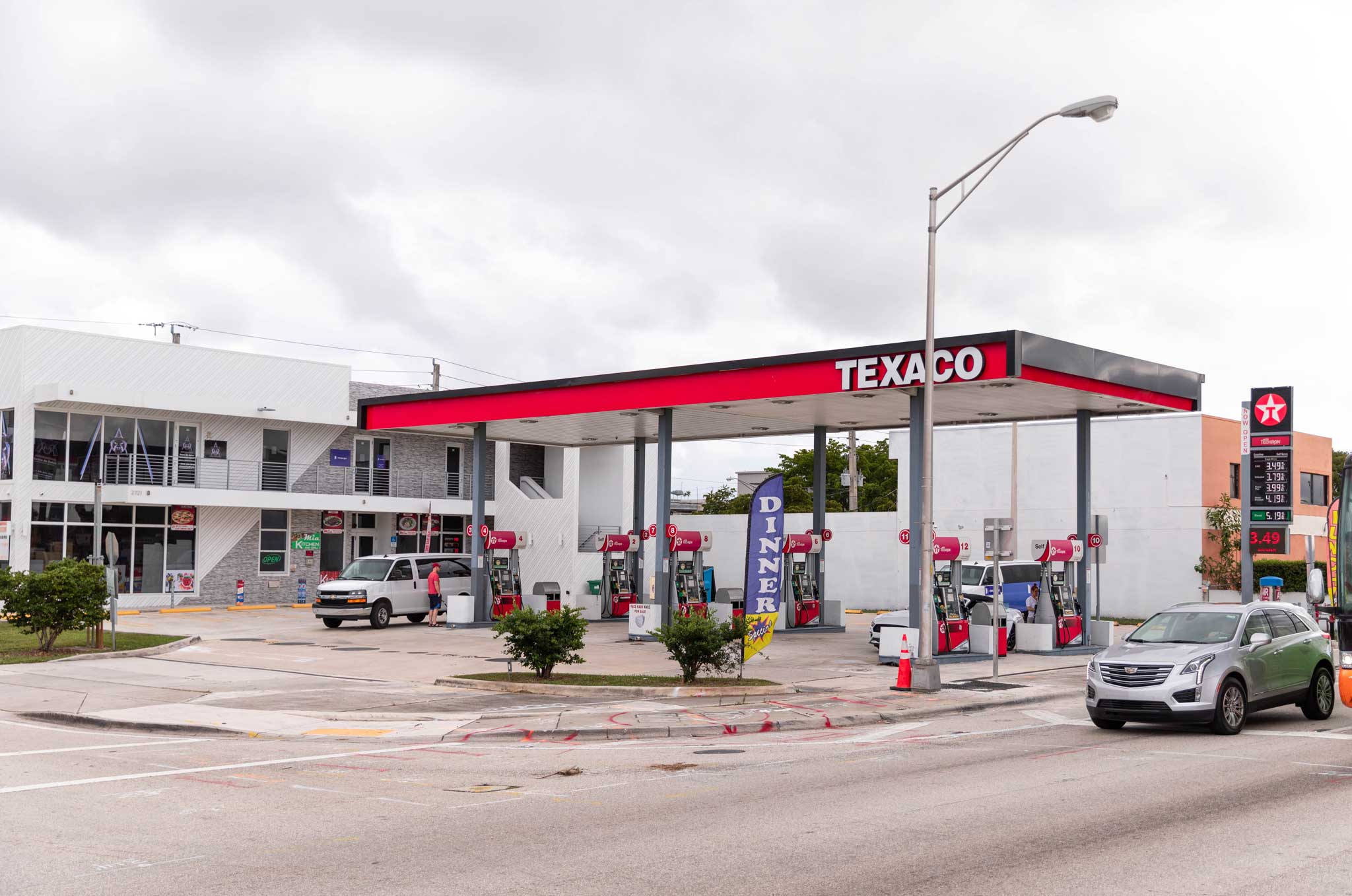 Texaco Gas Station